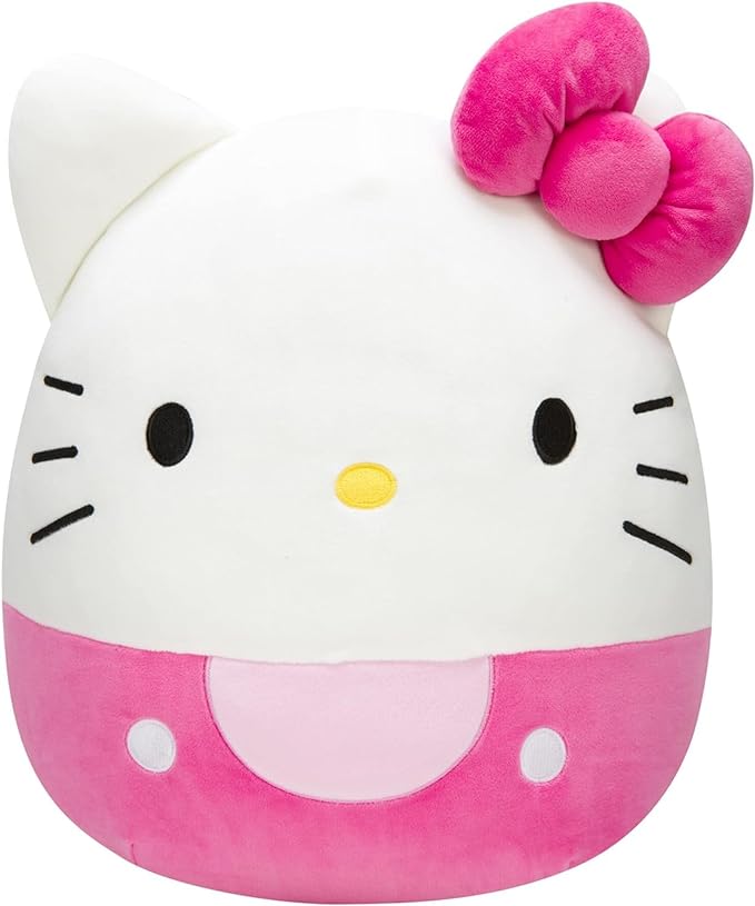 Squishmallows Hello Kitty Pink Bow & Shorts 14-Inch - Sanrio