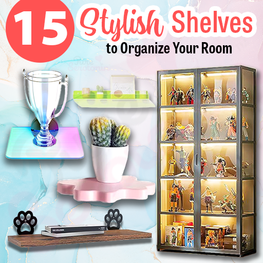 Organize Your Room or Office with These 15 Stylish Shelves