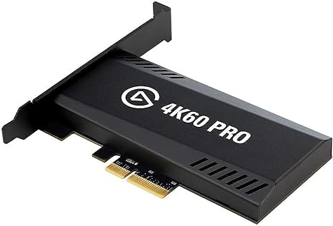 Elgato 4K60 Pro MK.2, Internal Capture Card, Stream and Record 4K60 HDR10 with ultra-low latency on PS5, PS4 Pro, Xbox Series X/S, Xbox One X, in OBS, Twitch, YouTube, for PC