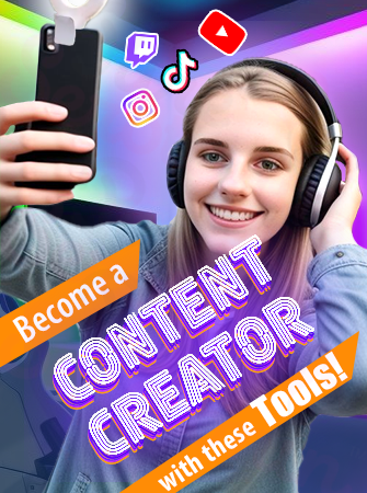 Become a Content Creator with these Tools!